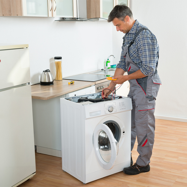 can you walk me through the steps of troubleshooting my washer issue in Lazy Lake FL